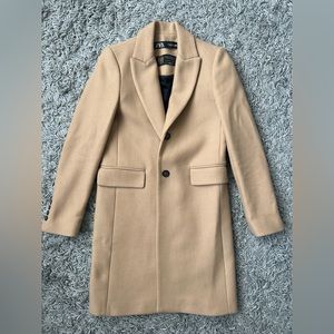 Zara x Manteco dress coat